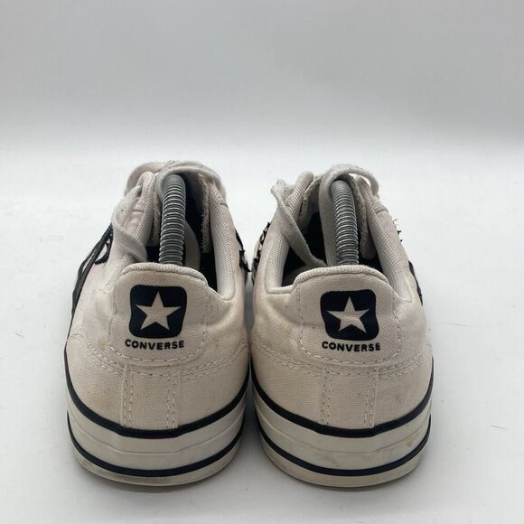 Mens Size 9 Converse Star Player Ox Reverse Terry 264476f White Sneakers Shoes - Picture 7 of 10
